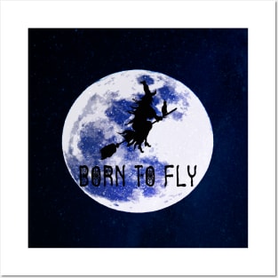 Born to fly Posters and Art